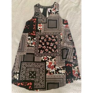 Francesca’s- black/red/white dress